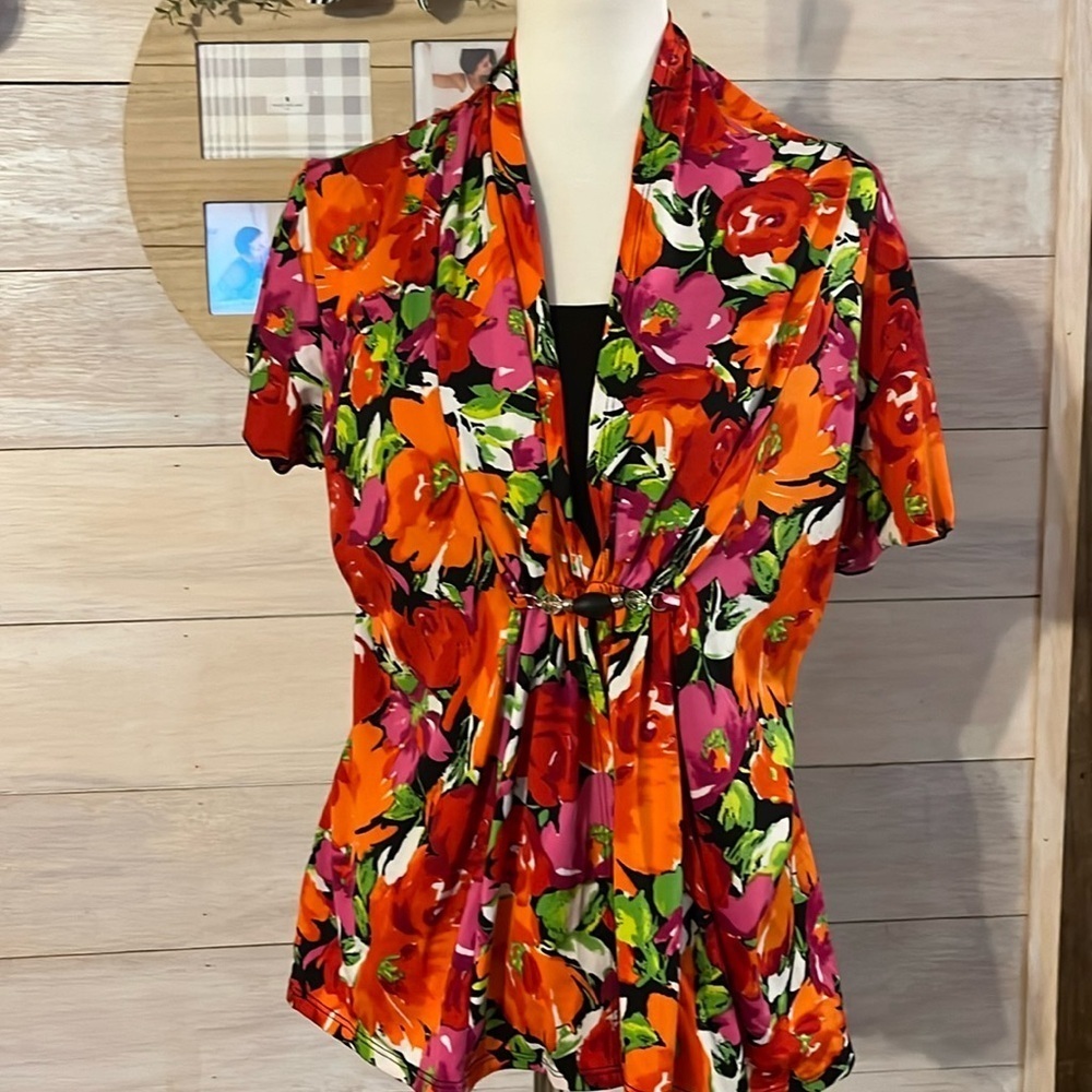Notations Flower Top XL Petite